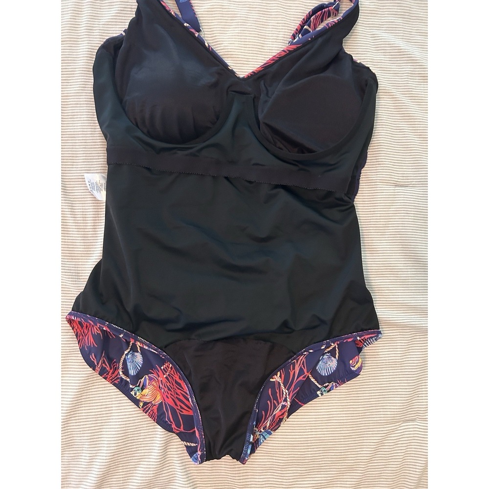 Miraclesuit Blockbuster One Piece 20 Swimsuit Sea Treasures Slimming Control - Picture 8 of 12